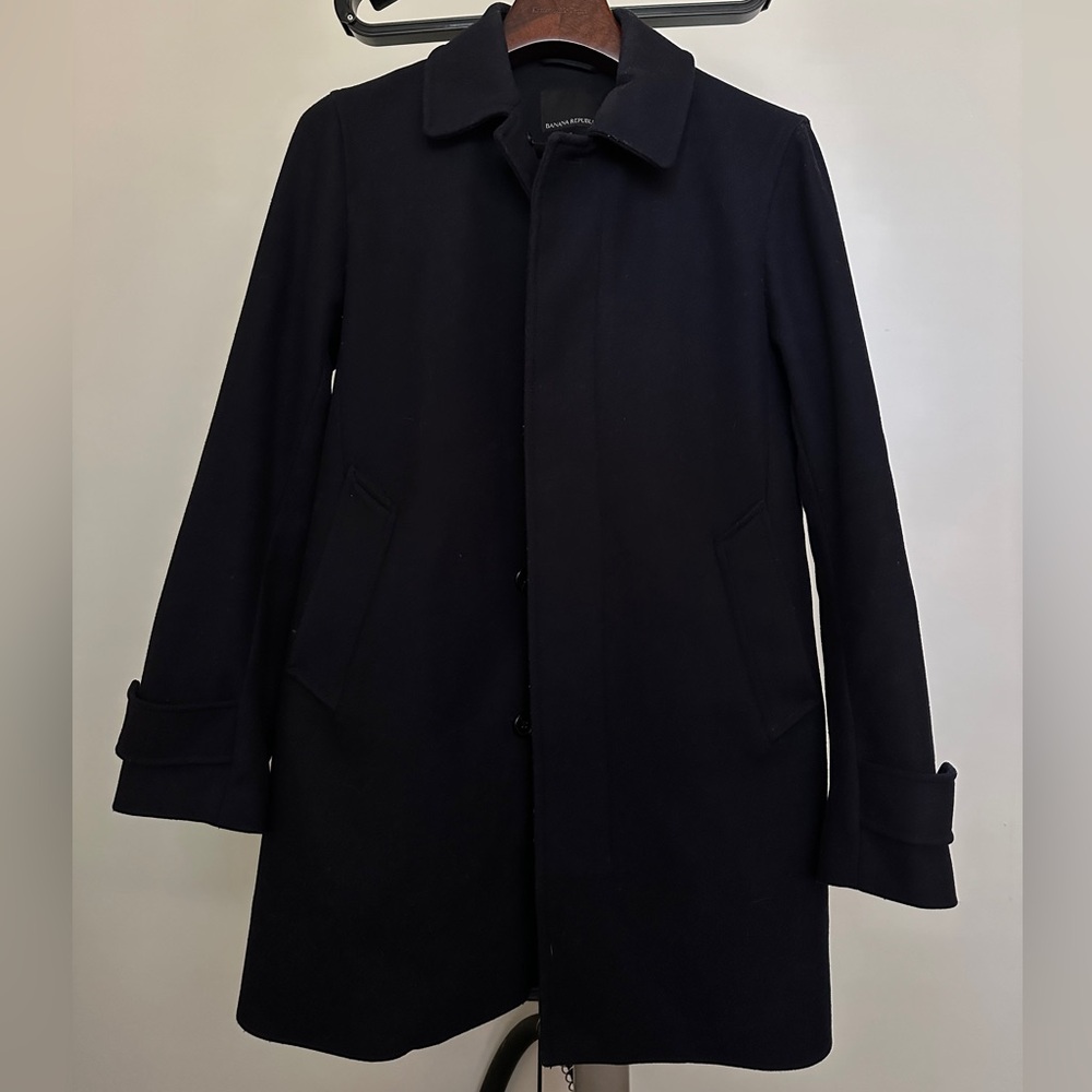 Banana Republic navy coat